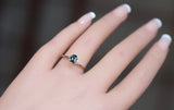 0.67 ct Green Emerald Cut Madagascar Sapphire Unheated Gemstone