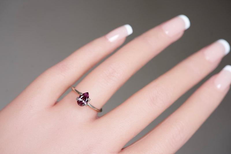 pear cut Brown Sapphire Gemstone