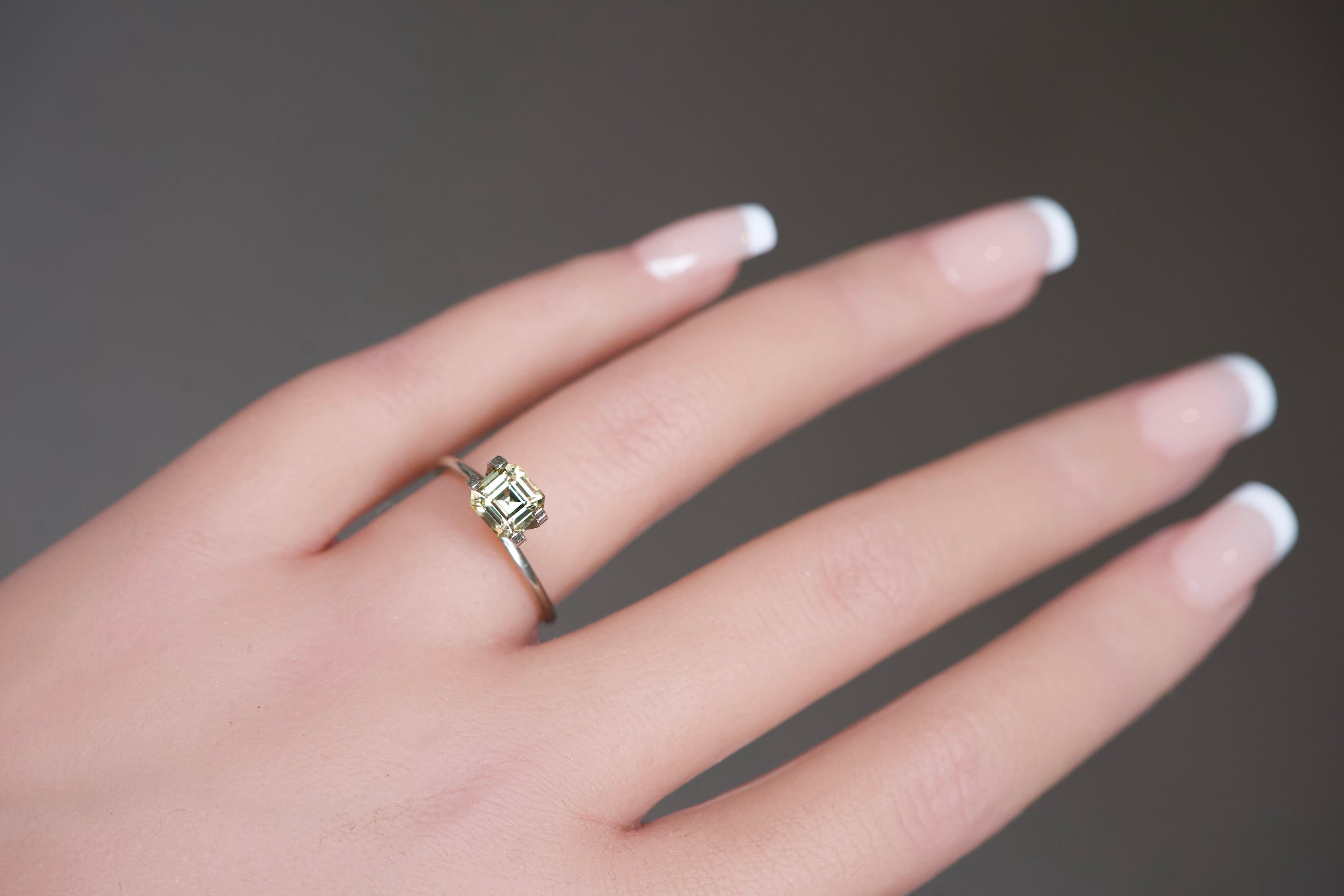 Ceylon unheated yellow sapphire gem