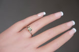 1.37 ct Yellow Square Emerald Cut Ceylon Sapphire Unheated Gemstone