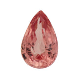 1.01 ct Sunset Padparadscha Pear Madagascar Sapphire Heated Gemstone