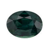 1.65 ct Bluish Green Oval Madagascar Sapphire Heated Gemstone