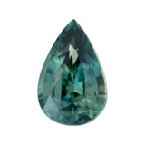 2.03 ct Bluish Green Pear Madagascar Sapphire Heated Gem