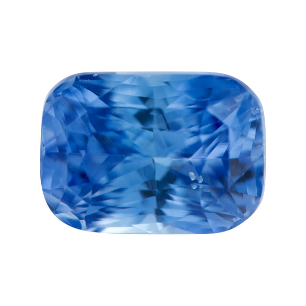 Blue Cushion Ceylon Sapphire Unheated Gemstone