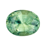 Green Oval Madagascar Sapphire Unheated Gemstone