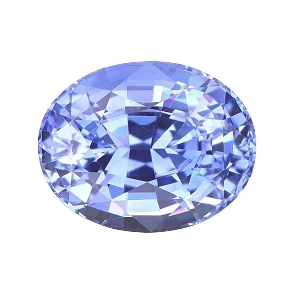 2.18 ct Medium Cornflower Blue Sapphire GIA Certified Unheated Oval