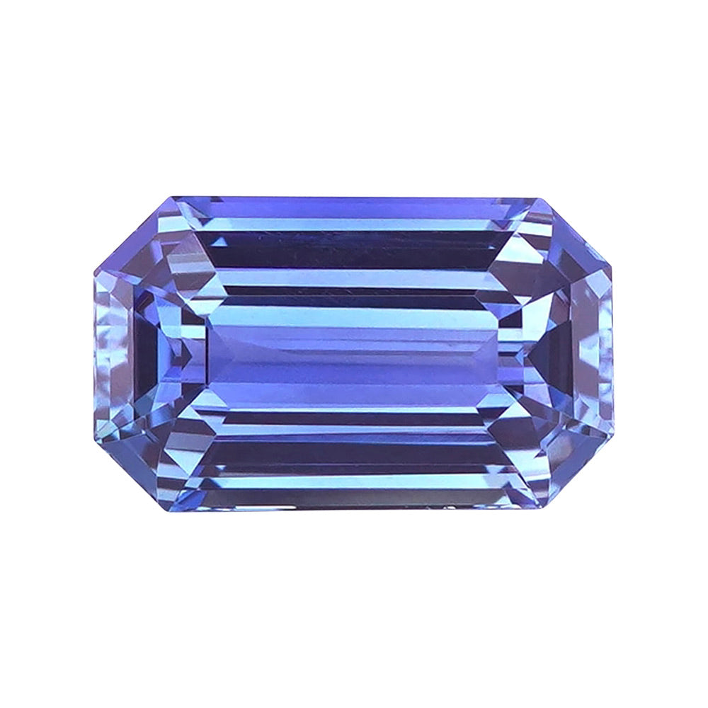 2.05 ct Cornflower Blue Sapphire GIA Certified Unheated Emerald  Cut Gemstone