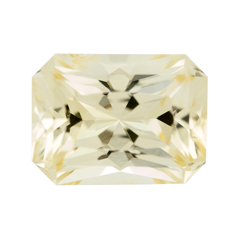 1.36 ct Yellow Rectangular Ceylon Sapphire Unheated Gem