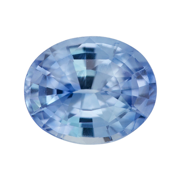 1.50 ct Blue Sapphire Oval Natural Heated Sri Lanka