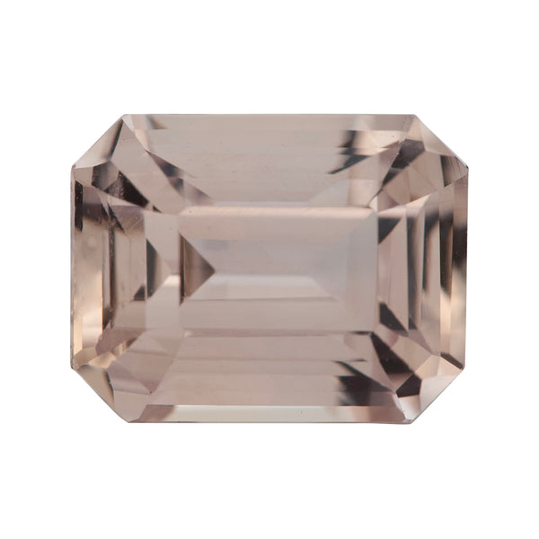 2.08 ct Champagne Sapphire Emerald Cut Unheated Natural Gemstone