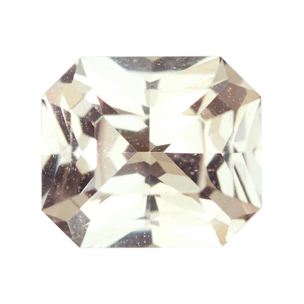 2.21 ct Champagne Sapphire Radiant Cut Natural Heated