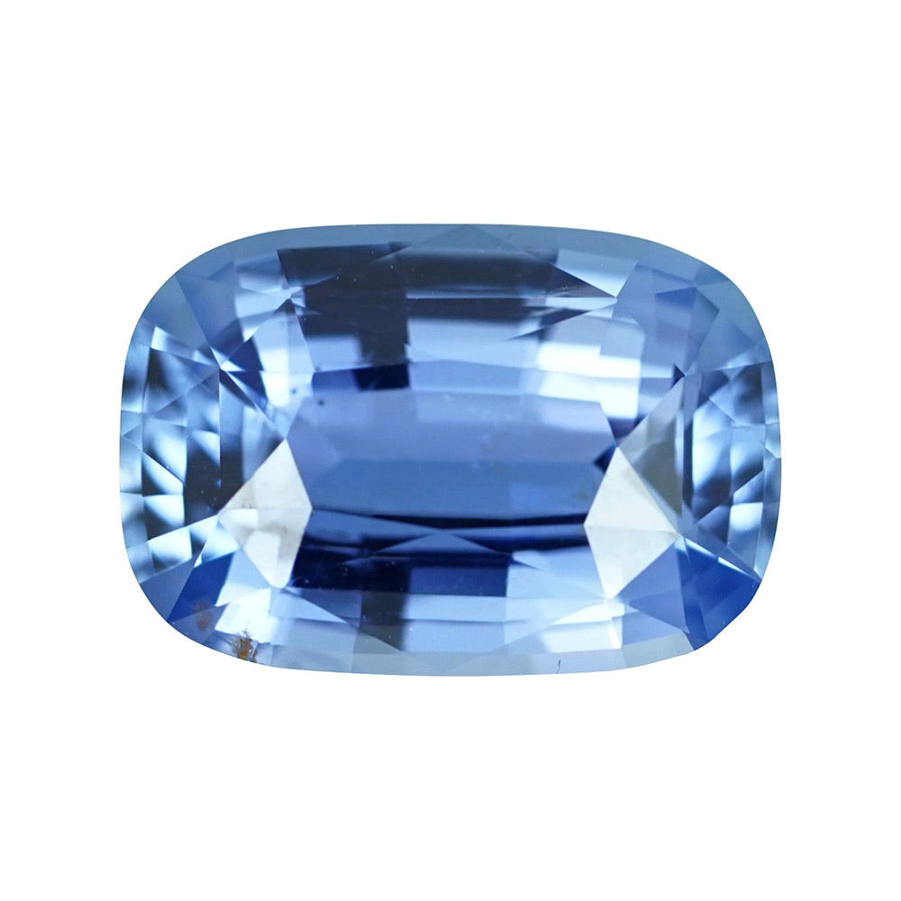 2.08 ct Cornflower Blue Sapphire Cushion Natural Unheated