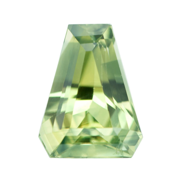 1.50 ct Yellowish Green Fancy Sapphire Unheated Gem