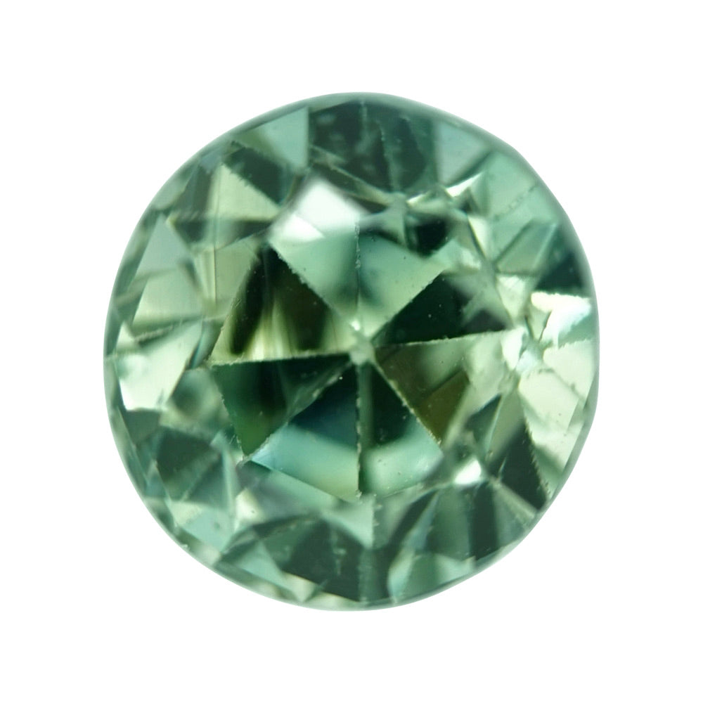 1.50	ct Green	Sapphire Ovalish Natural Unheated Gemstone