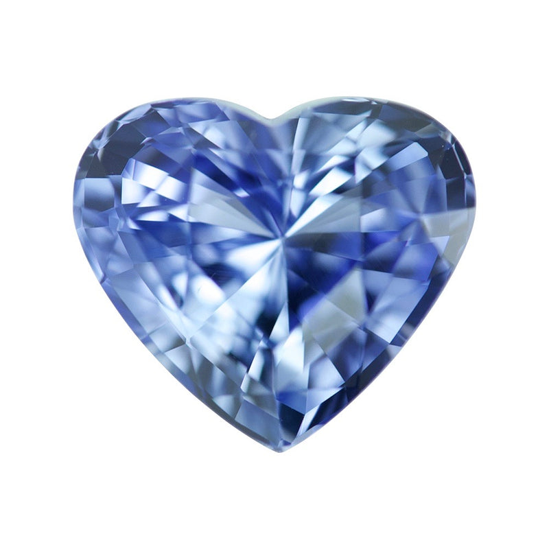 2.57 ct Ceylon Blue Sapphire Heart Natural Unheated