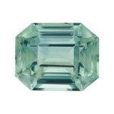 1.52 ct Mint Green Sapphire Emerald Cut Natural Unheated Madagascar