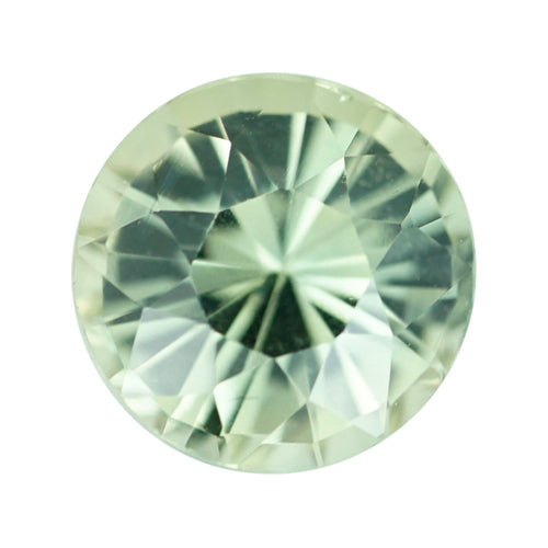 1.24 ct Green Sapphire Round Natural Unheated