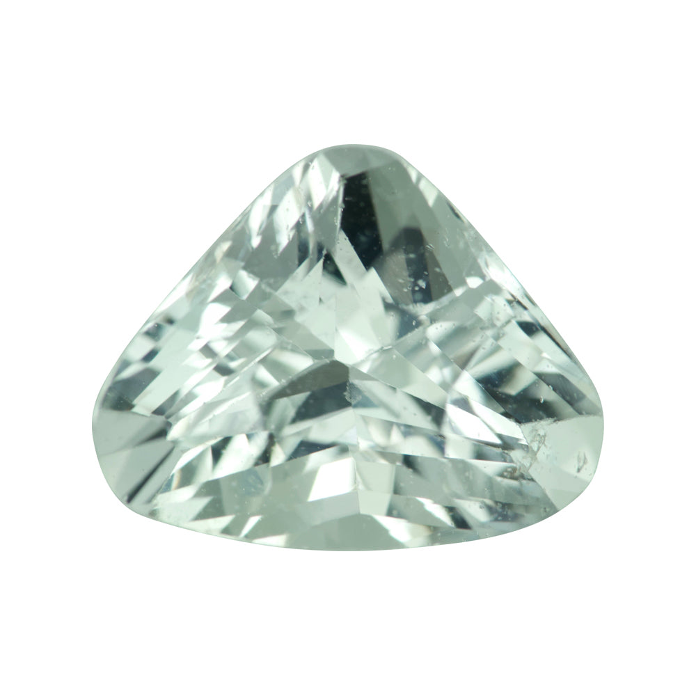 2.16 ct Mint Green Sapphire Fancy Triangular Cut Natural Unheated
