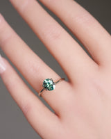 2.02 ct Green Oval Madagascar Sapphire Unheated Gemstone