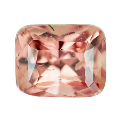 padparadscha Sapphire gem stone in light pink orange