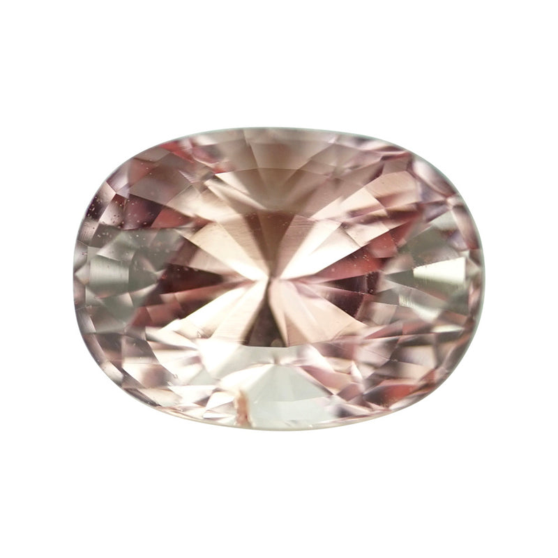 1.37 ct	Ceylon Padparadscha	Sapphire 	Oval Cut Natural Unheated