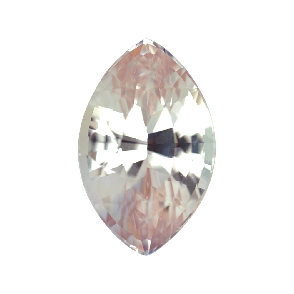 3.41 ct Peach Sapphire Marquise Natural Heated Gemstones