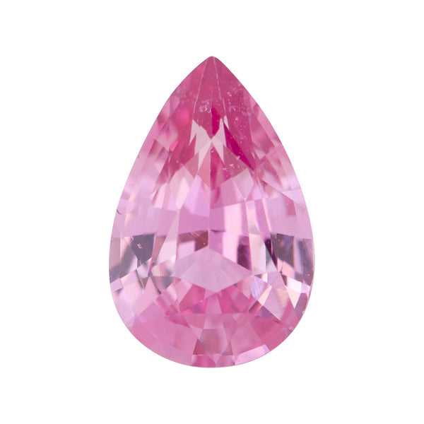 1.10 ct Pink Sapphire Pear Natural Unheated Madagascar