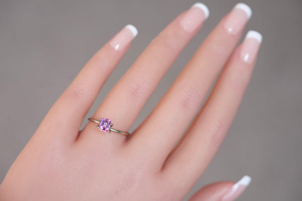 Pink Emerald Sapphire Heated Gem