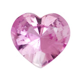 0.91 ctw Pink Sapphire Heart Pair Natural Heated