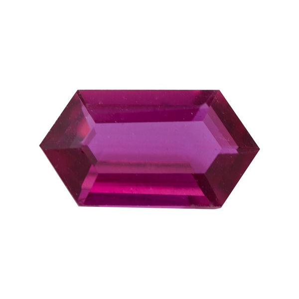 Reddish Pink Fancy Cut Madagascar Sapphire Heated Gem