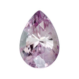 2.51 ct Dusky Pink Sapphire Pear Natural Unheated