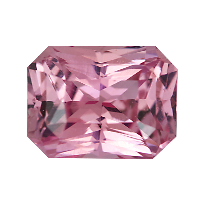 1.11 ct Vivid Pink Sapphire Radiant Cut Natural Heated