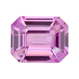 1.08 ct Pink Sapphire Emerald Cut Natural Unheated Madagascar