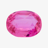 Pink Oval Mozambique Sapphire Unheated Gem