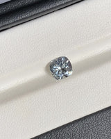 1.45 ct Colourless Square Cushion Ceylon Sapphire Unheated Gem