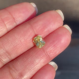 2.01 ct Yellow Radiant Cut Sapphire Unheated Gemstone