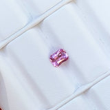 1.11 ct Vivid Pink Sapphire Radiant Cut Natural Heated