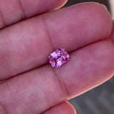 1.14 ct Pink Sapphire Radiant Cut Natural Unheated Madagascar