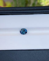 1.29 ct Teal Oval Madagascar Sapphire Unheated Gemstone