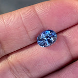 2.99 ct Blue Sapphire Oval Natural Heated