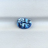 2.99 ct Blue Sapphire Oval Natural Heated