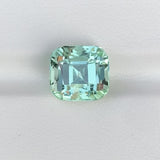 6.12 ct Mint Green Tourmaline Cushion Cut Natural Gemstones