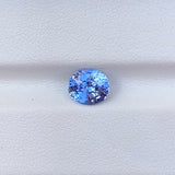 1.63 ct Blue Sapphire Oval Unheated Natural Gem