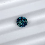 2.58 ct Teal Sapphire Round Natural Unheated
