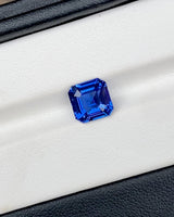 3.27 ct Royal Blue Octagon Sapphire Heated Sri Lanka GIA Certified