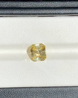 3.01 ct Yellow Radiant Cut Ceylon Sapphire Unheated Gemstone