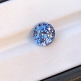 3.62 ct Vivid Sky Blue Sapphire Ovalish Natural Unheated