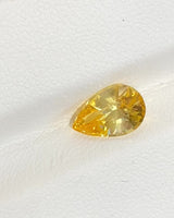 2.03 ct Yellow Sapphire Pear Shape Natural Heated Gemstones