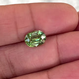 2.19 ct Green Sapphire Oval Natural Unheated