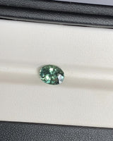 2.02 ct Green Oval Madagascar Sapphire Unheated Gemstone